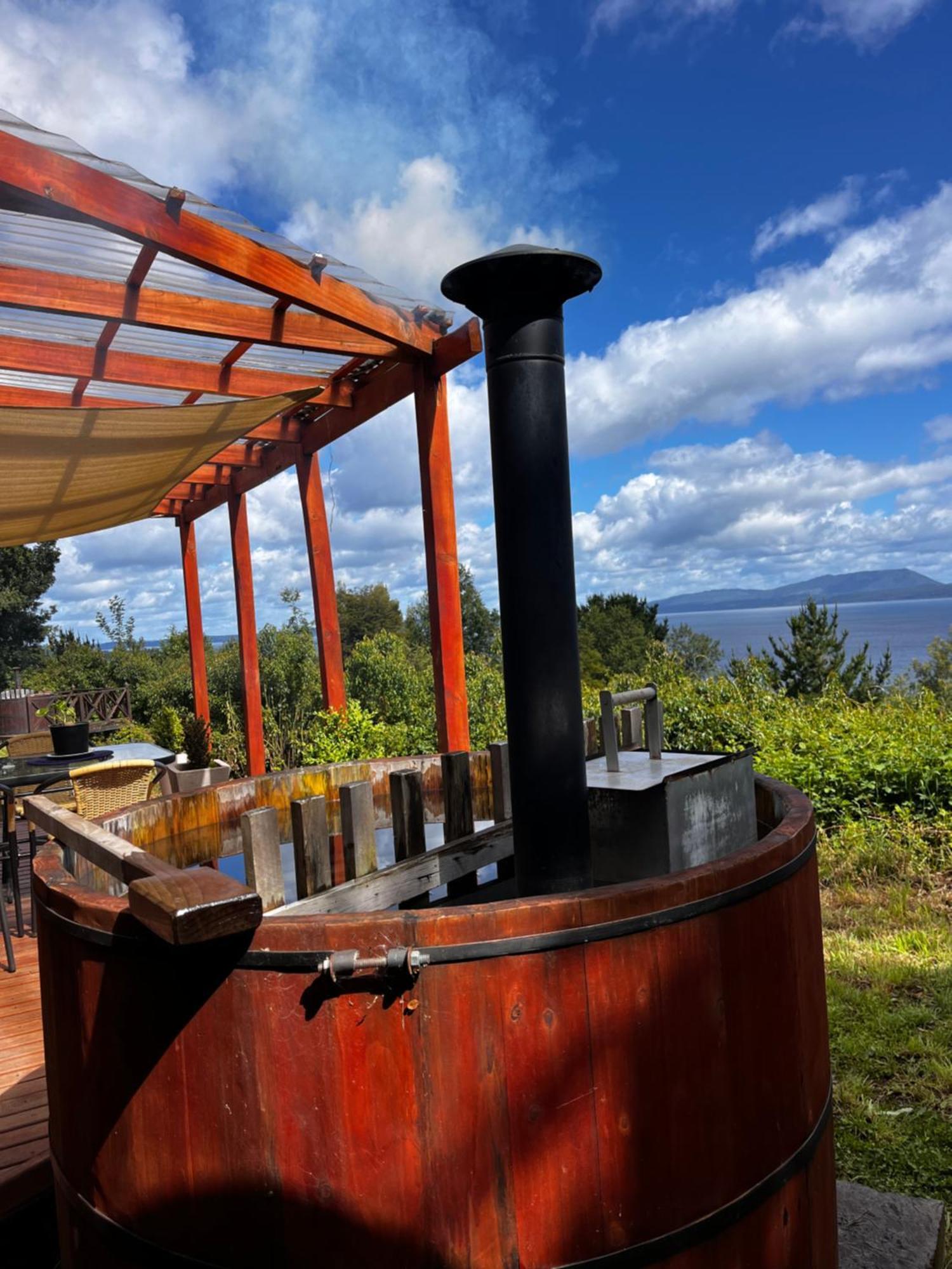 Cabanas Ayalen Con Vista Al Lago Pucón Cameră foto