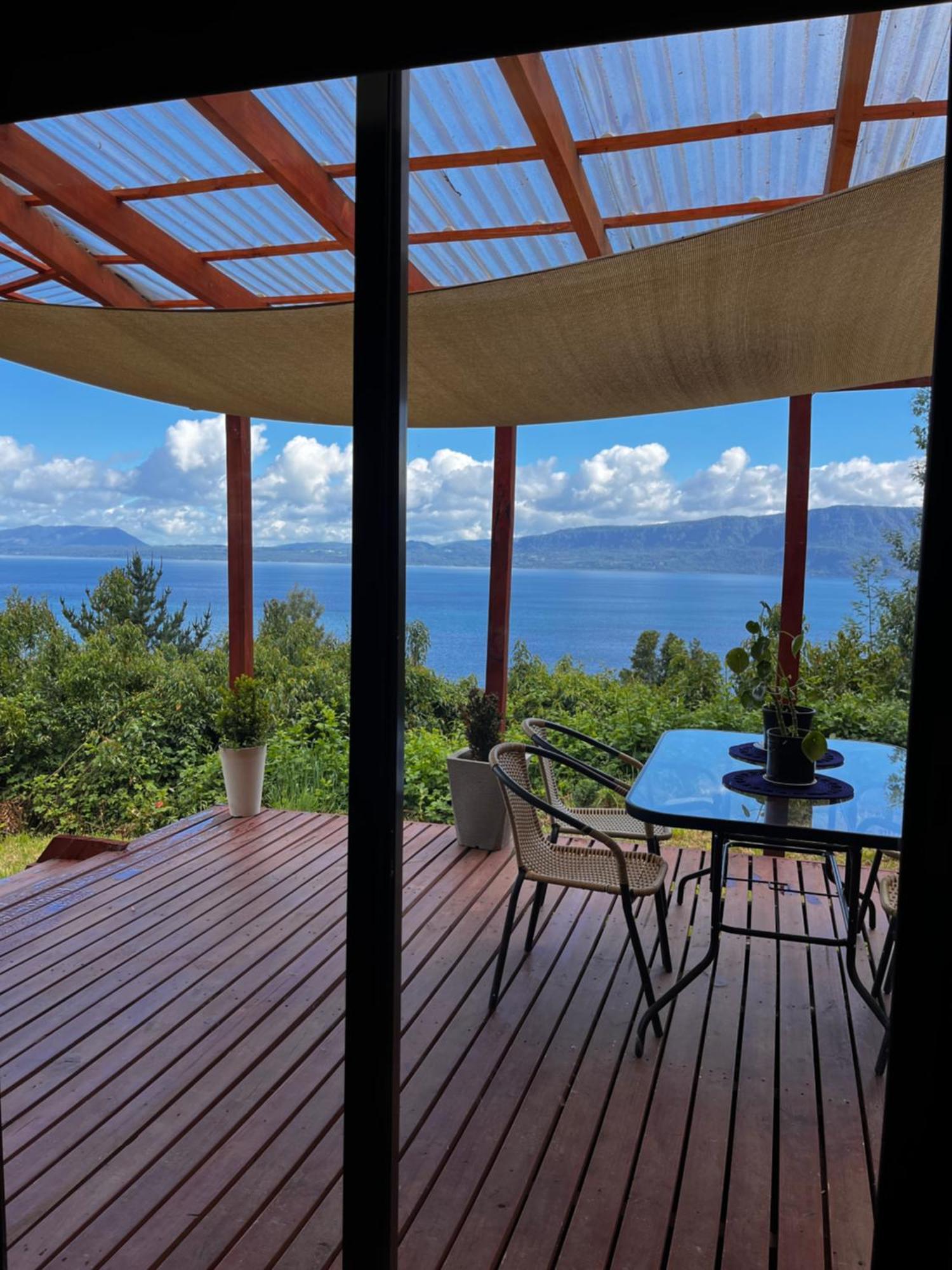 Cabanas Ayalen Con Vista Al Lago Pucón Cameră foto