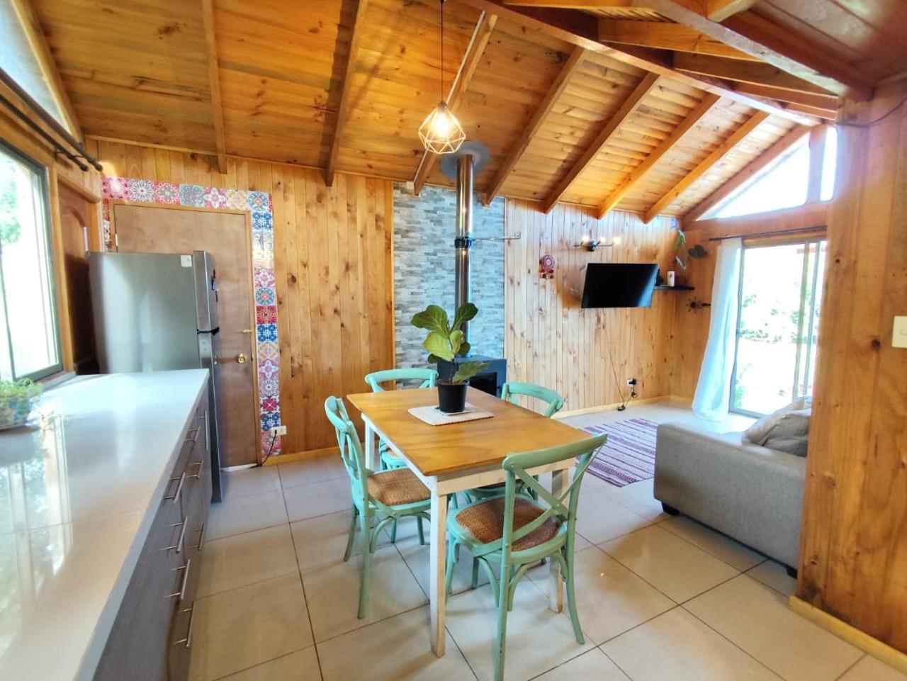 Cabanas Ayalen Con Vista Al Lago Pucón Cameră foto