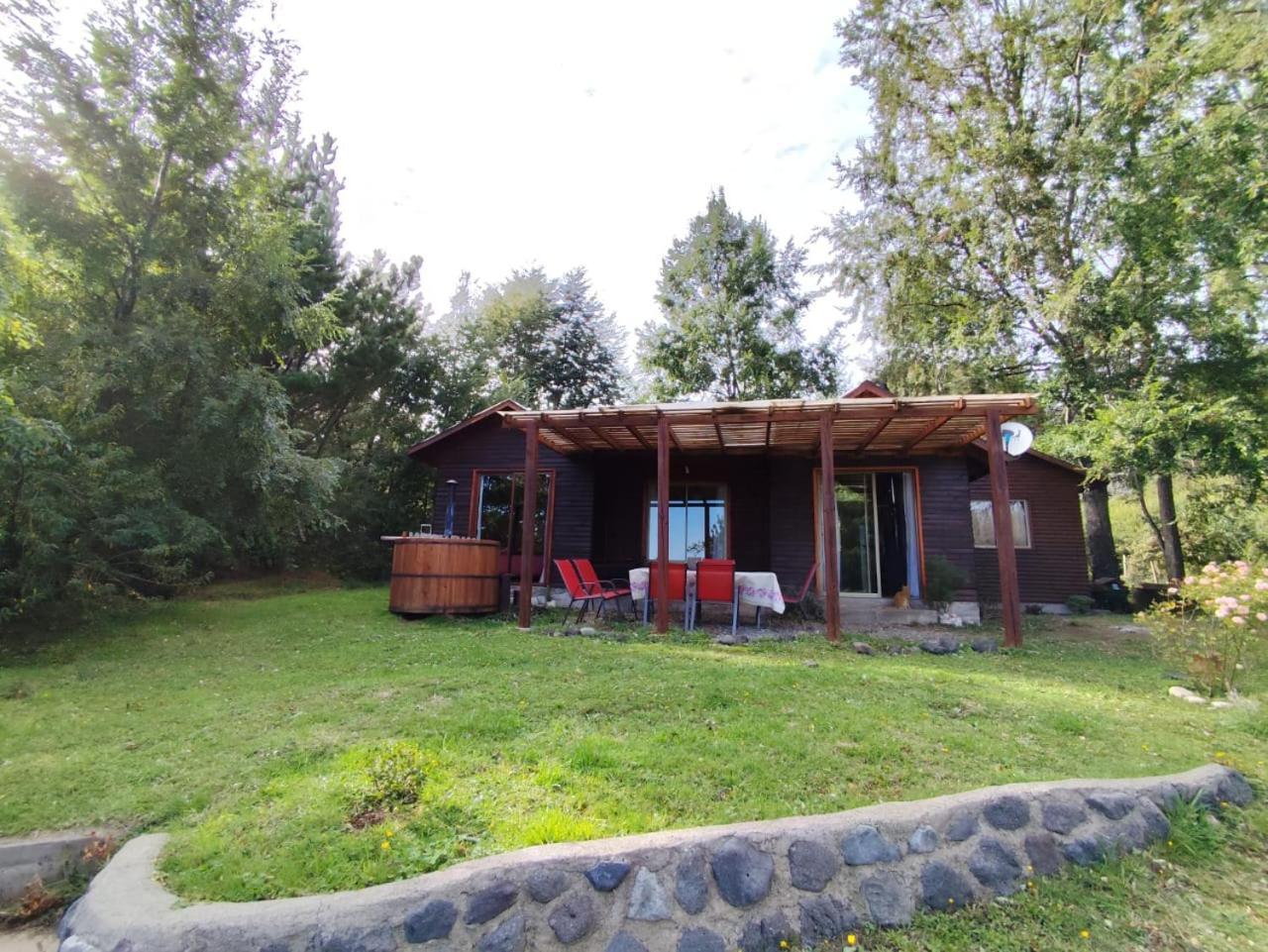 Cabanas Ayalen Con Vista Al Lago Pucón Cameră foto