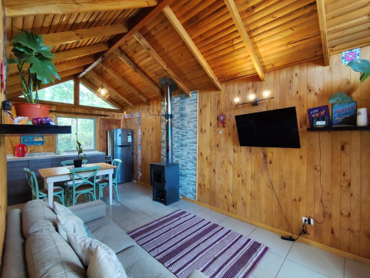 Cabanas Ayalen Con Vista Al Lago Pucón Exterior foto