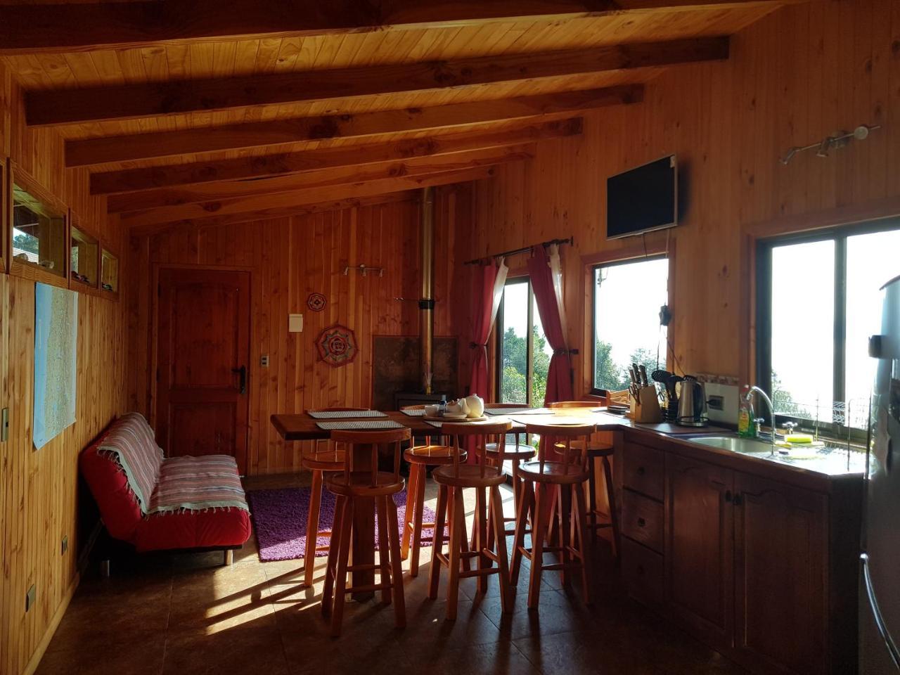 Cabanas Ayalen Con Vista Al Lago Pucón Exterior foto